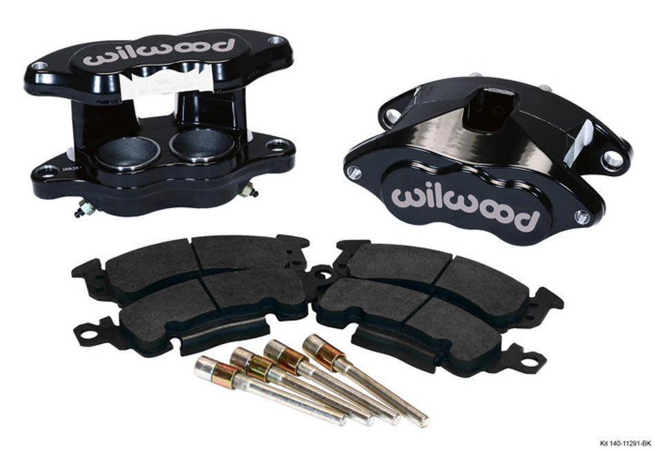 WILWOOD Front Caliper Kit D52/ Big GM Blk Powder