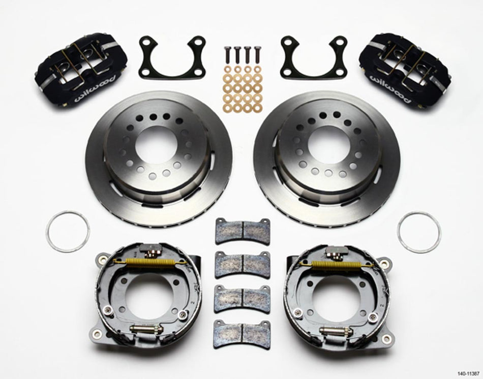 WILWOOD Rear Disc Brake Kit Big Ford w/Parking Brake