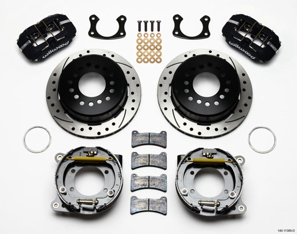 WILWOOD Rear Disc Brake Kit Big Ford Drilled