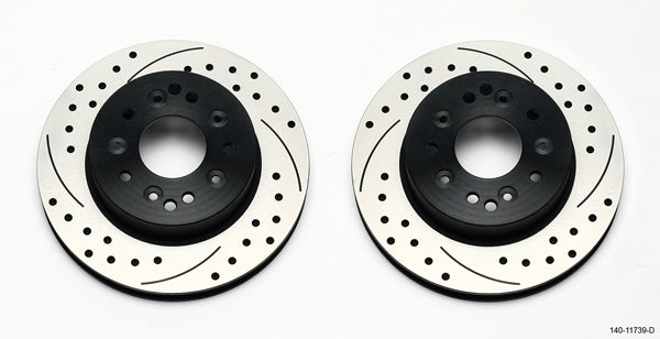 WILWOOD Rotor Kit Rear C2 / C3 Corvette 1pc Rotor
