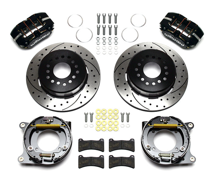 WILWOOD Rear Brake Kit GM w/Park Drilled