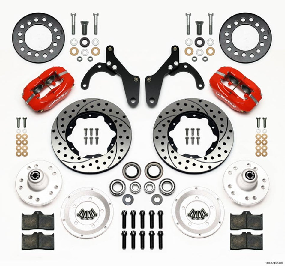 WILWOOD Front Disc Brake Kit 59-64 Impa;la Corvette