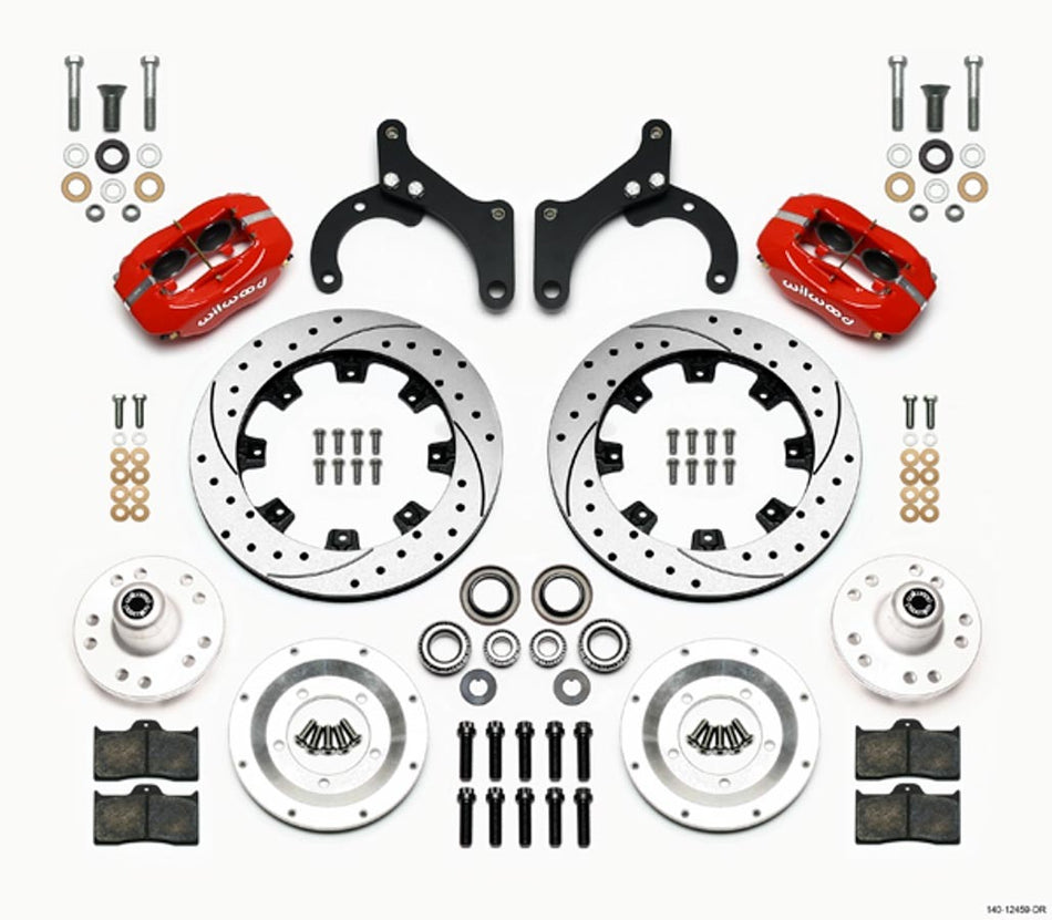 WILWOOD Front Disc Brake Kit 63- 64 Vette 12.19in