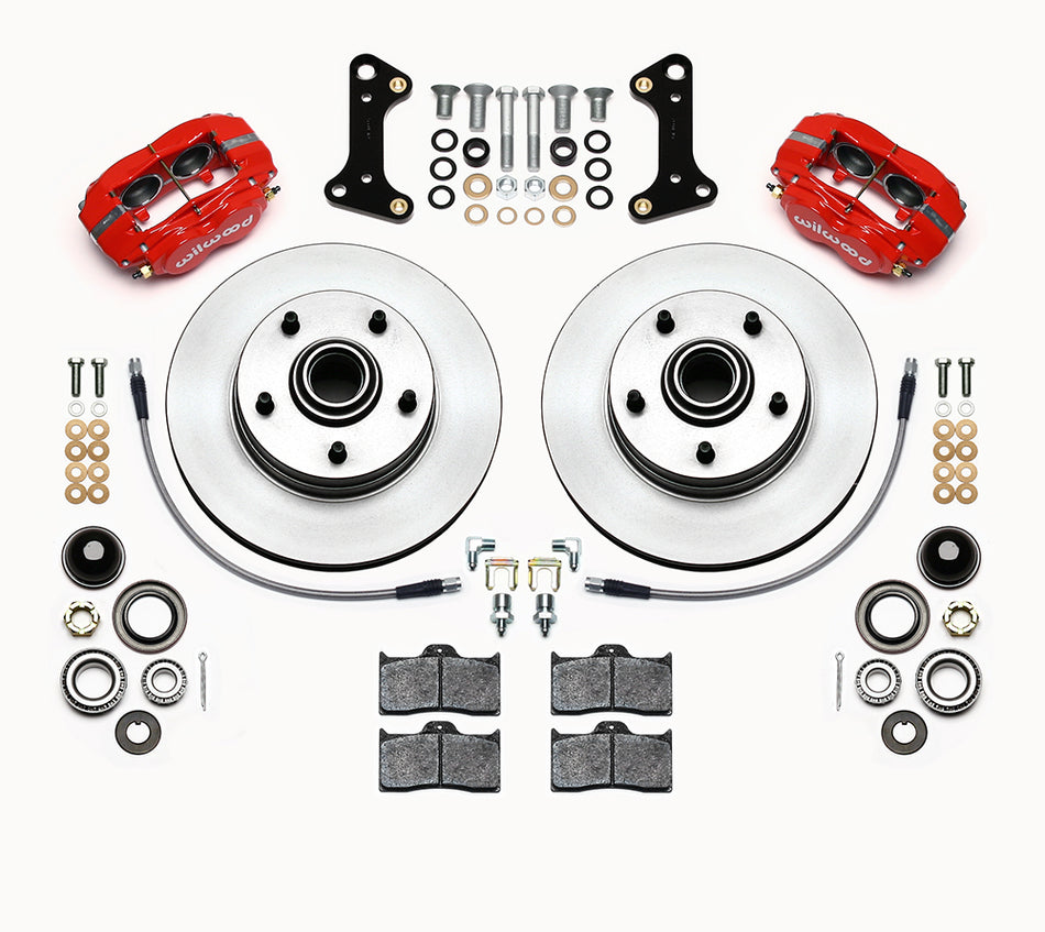 WILWOOD Front Disc Brake Kit 67- 69 Camaro w/Brake Lines