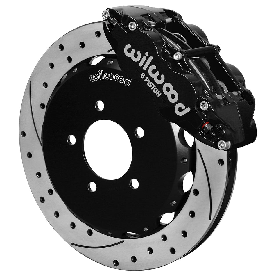 WILWOOD Brake Kit Front Honda Civic 13+ Drilled Black