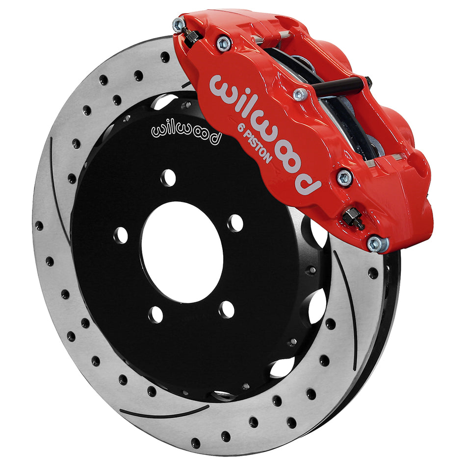 WILWOOD Brake Kit Front Honda Civic 13+ Drilled Red