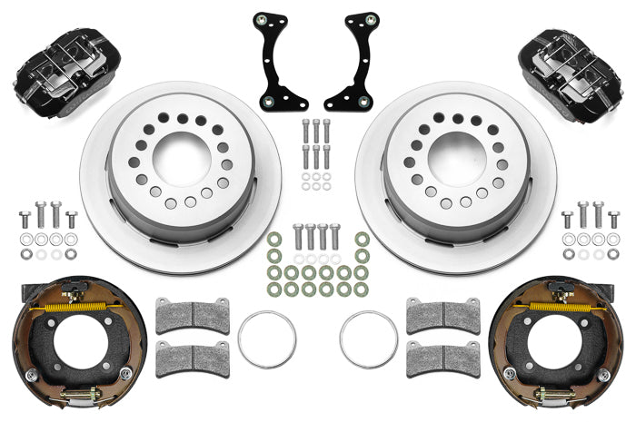 WILWOOD Brake Kit Rear Black FDP Plain 11in GM G Body