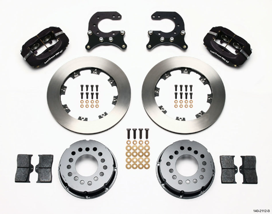 WILWOOD Rear Brake Kit-Chevy 12-Bolt Billet Calipers
