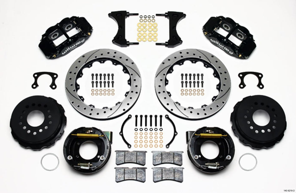 WILWOOD Rear Disc Brake Kit Ford New Style 12.88 Rotor