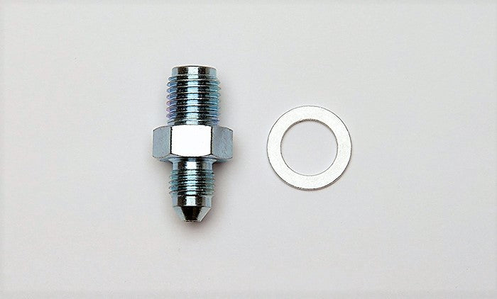 WILWOOD Adapter Fitting -3an to 7/16-20 w/Crush Washer