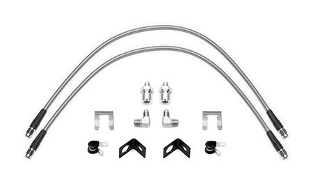 WILWOOD Brake Line Kit 25in x 3/8-24 to 90 Deg.