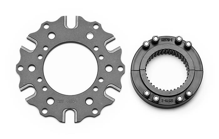 WILWOOD Splined Hub Kit Midget Axle Clamp 38 Tooth