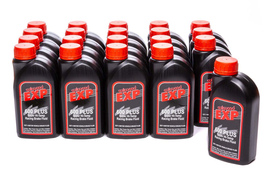WILWOOD Brake Fluid EXP 600 Plus Case (20 16.9oz)