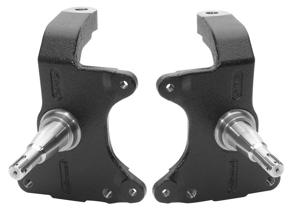 WILWOOD Spindle Kit GM A F X Body 2in Drop (Pair)