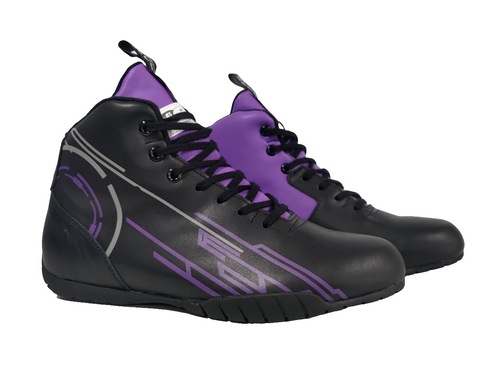 Full Bore SFI Race Boots Purple
