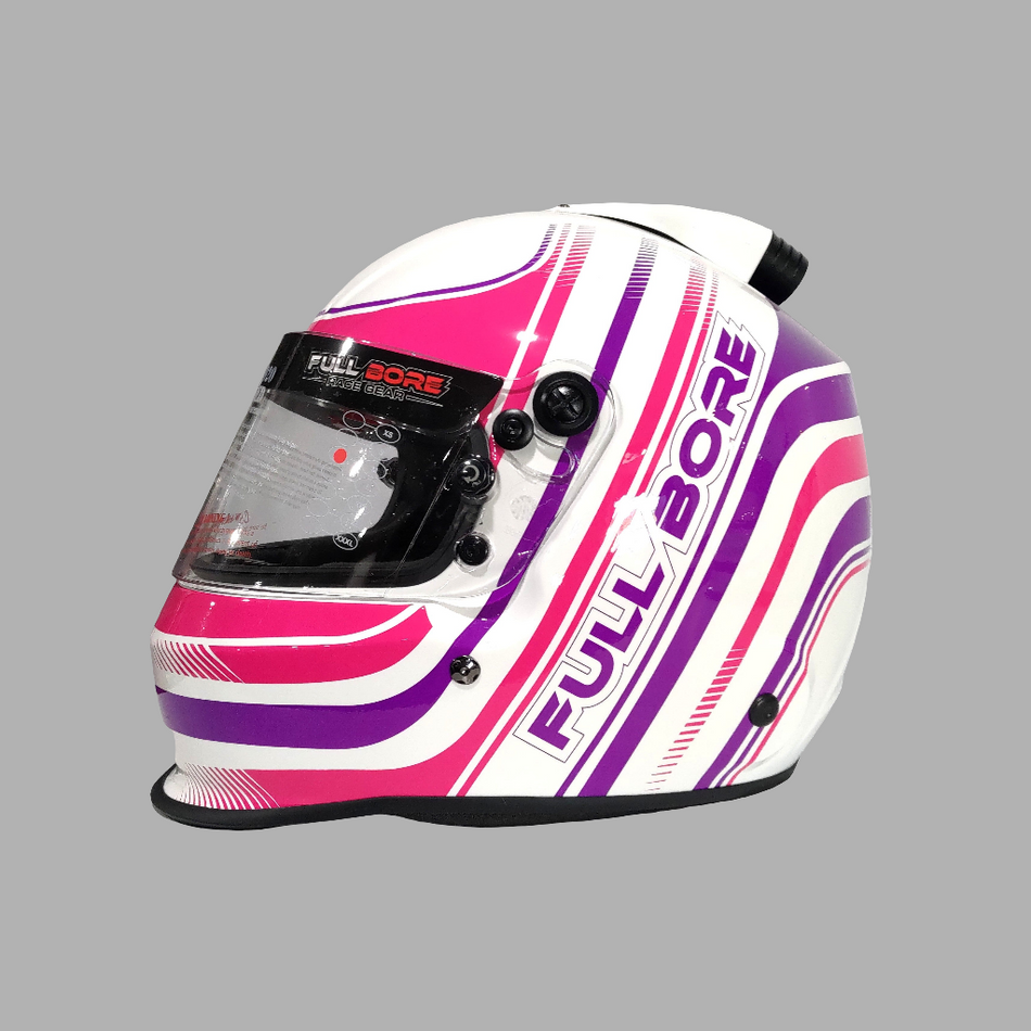 TOP AIR DBX -PINK Full Bore Helmet 2020 SNELL