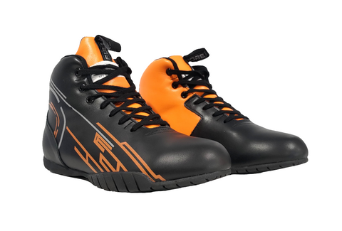 Full Bore SFI Race Boots Orange