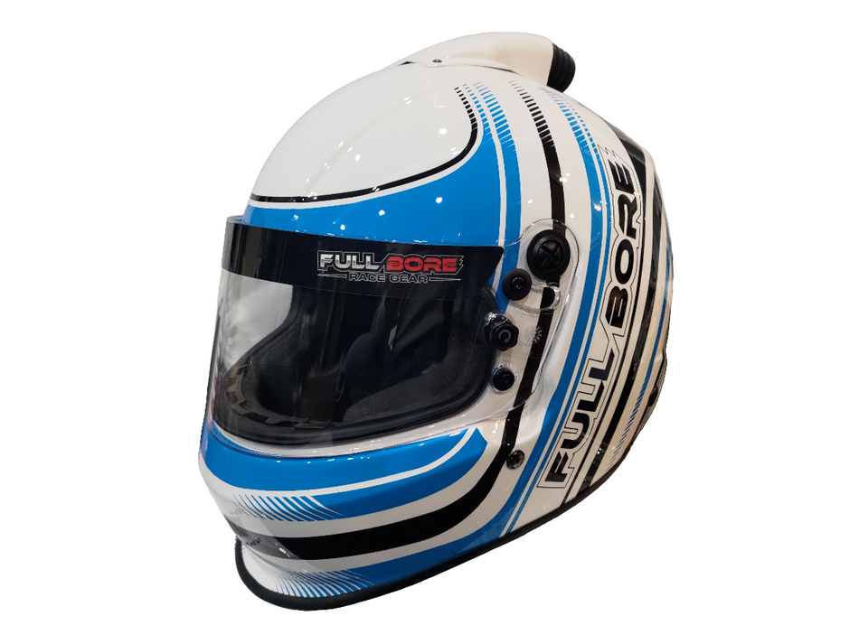 TOP AIR DBX -BLUE Full Bore Helmet 2020 SNELL