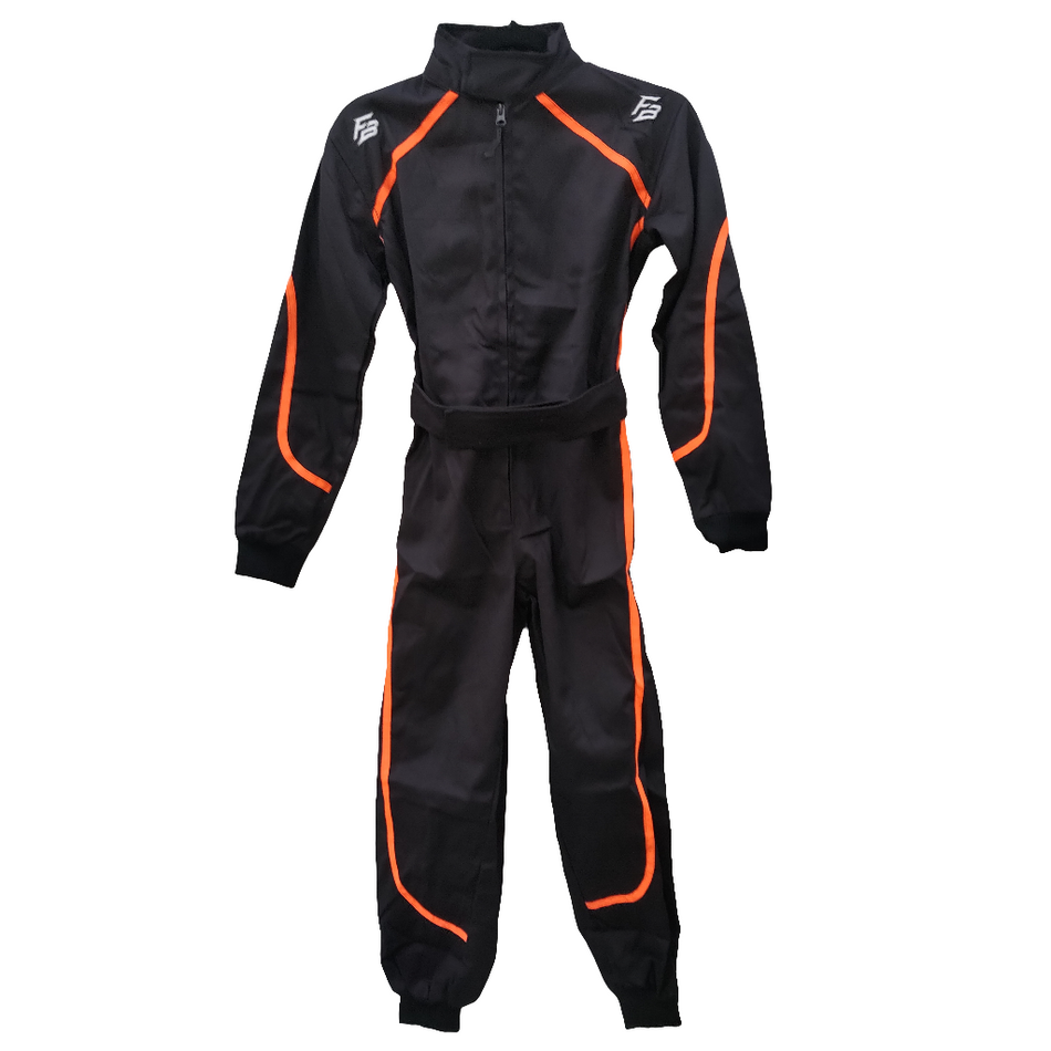 Youth Go Kart Suit (Fluro orange)