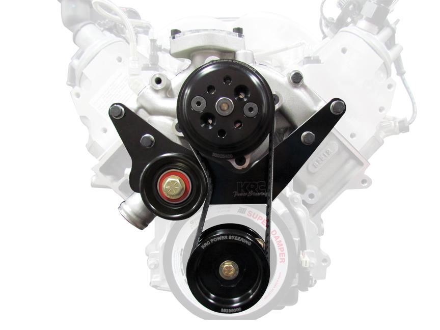 CT525 Water pump with complete front drive pulley kit