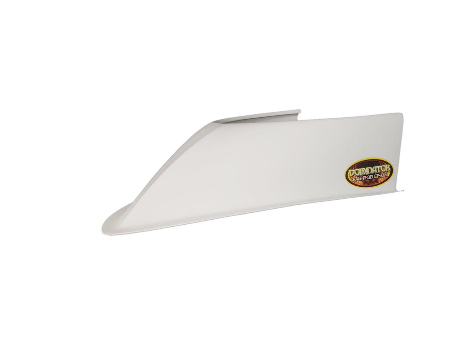 Dominator  Hood Scoop - Curved Bottom - 5.5” White or Carbon look