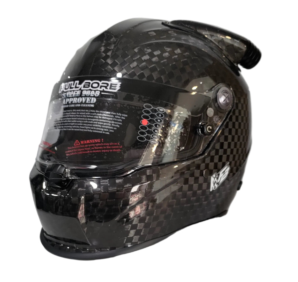 MID-AIR Full Bore Helmet SNELL2025  (Carbon Fibre)