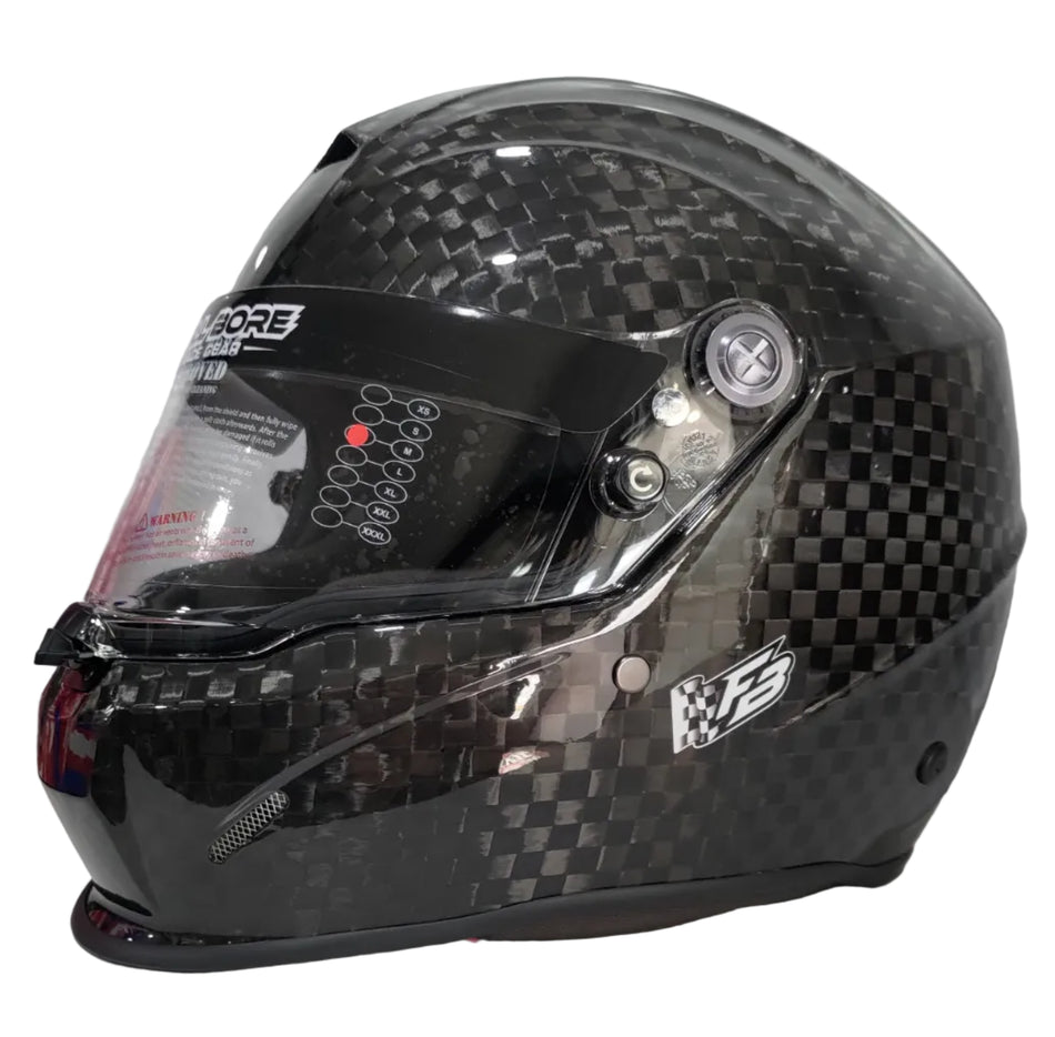 Full Bore Helmet SNELL2025  (Carbon Fibre) FIA