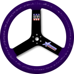 Superior Steering Wheel 15"  (Purple)