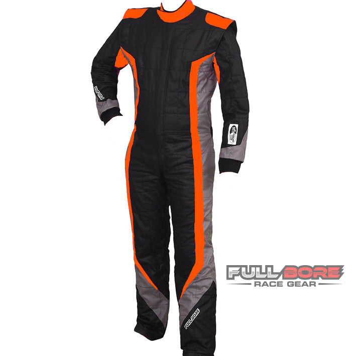 Redline FULL BORE SFI 3.2a 5 DOUBLE LAYER Race Suit orange